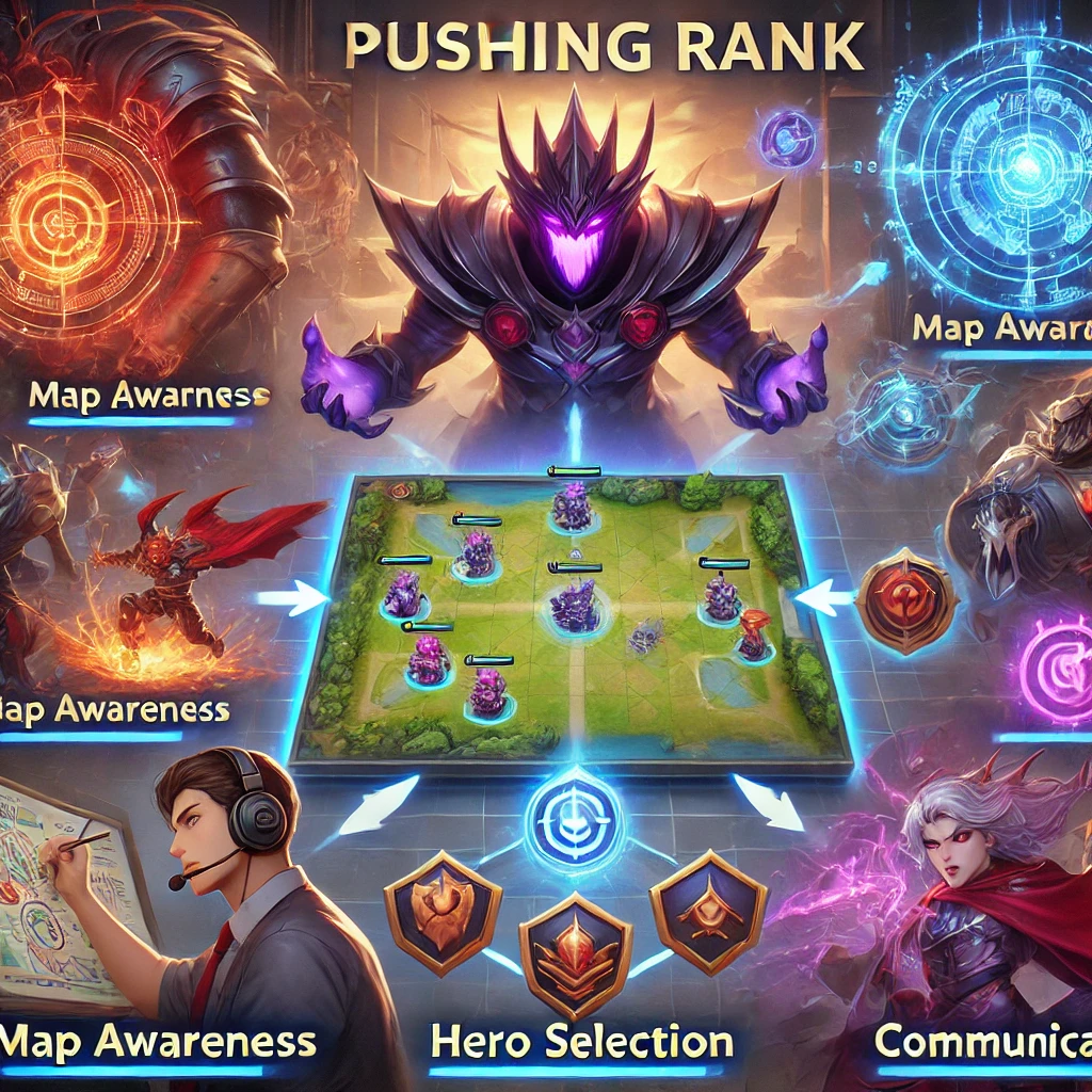 Rahasia Sukses Push Rank di Mobile Legends