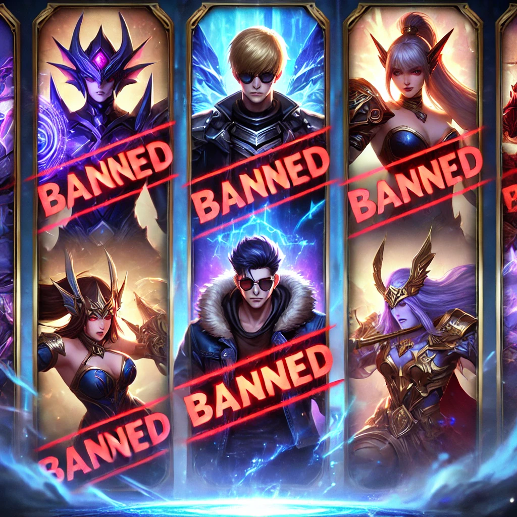 Hero Paling Sering di-Ban di Ranked Match MLBB