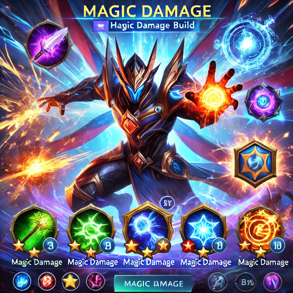 Build Item Magic Damage untuk Hero Hybrid di MLBB