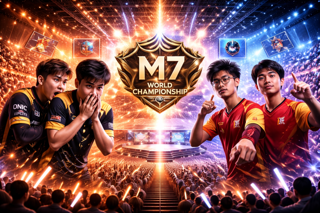 Hasil Pertandingan M7 World Championship Mobile Legends