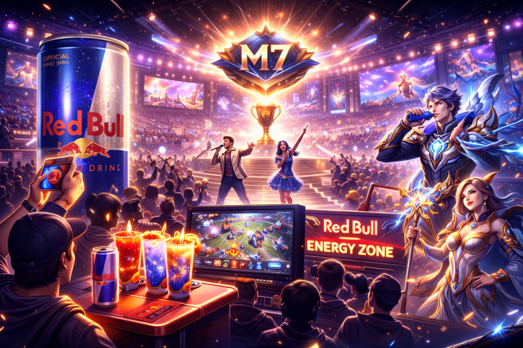 Red Bull Resmi Jadi Official Energy Drink di M7