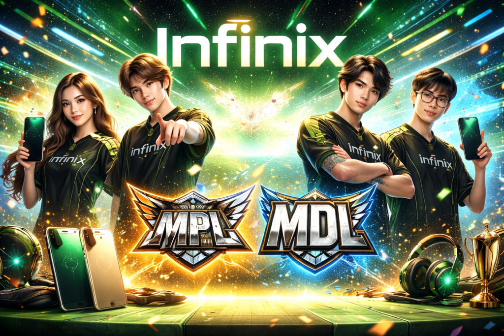 Infinix Menjadi Sponsor Utama MPL ID dan MDL ID