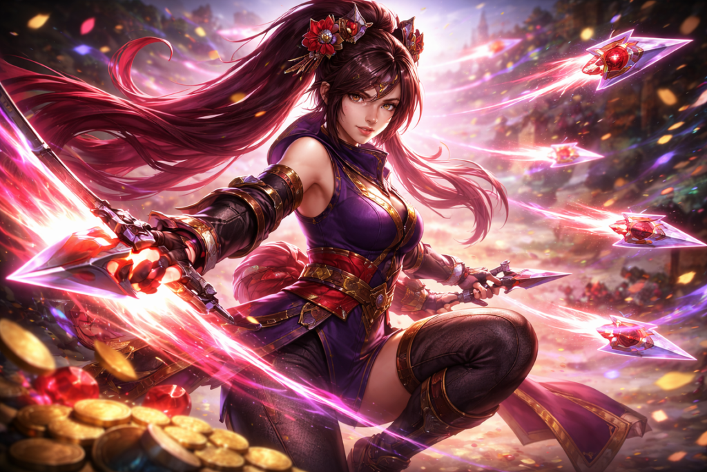 Build Hanabi Meta 2026: Pantulan Damage Jadi Mimpi Buruk