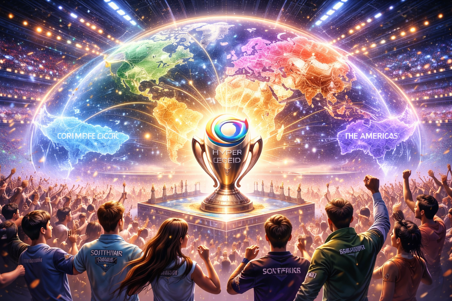 Roadmap Esports dengan Lima Region